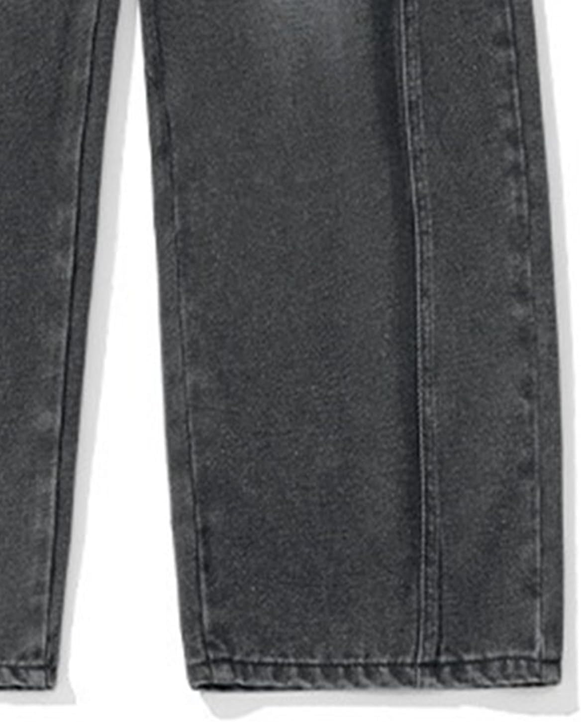 Mens Baggy Jeans Y2K Wide Leg Loose Fit Jeans Streetwear Denim Washed Hip Hop Pants